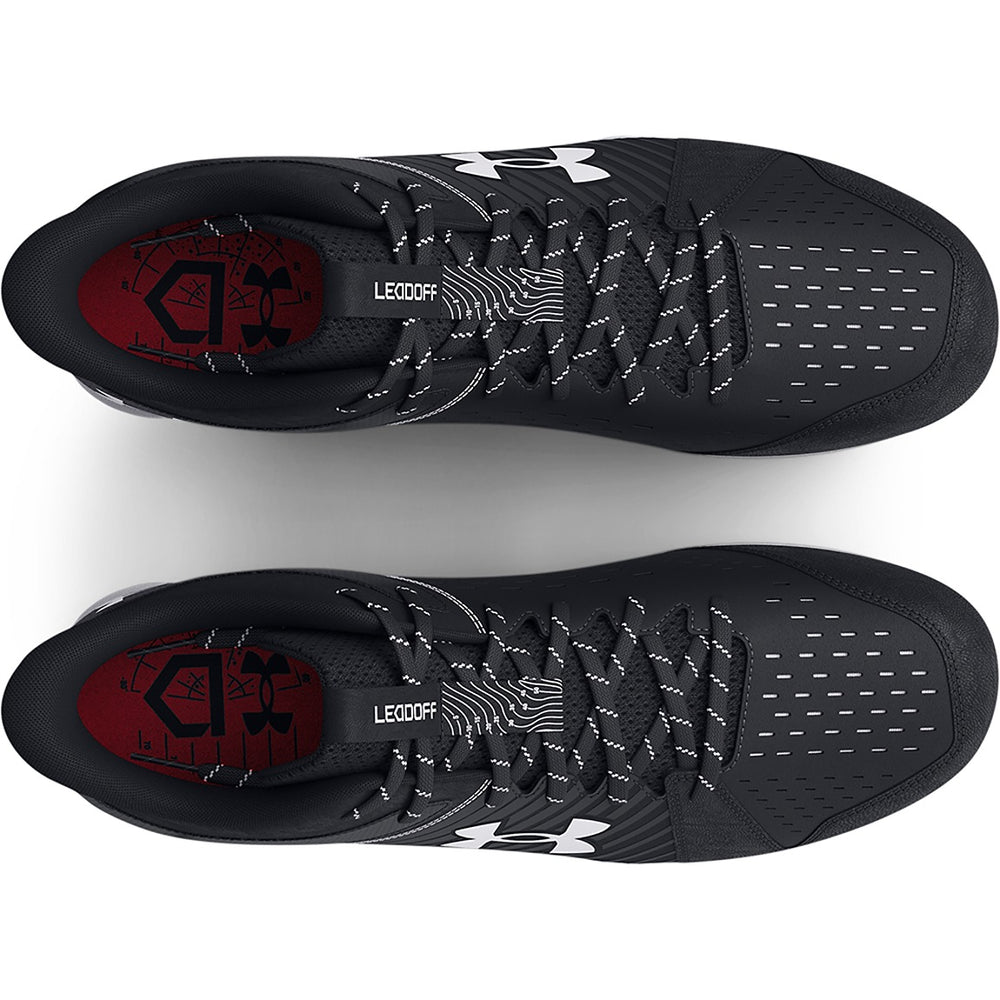 Under Armour Leadoff Mid Jr Chaussure Baseball Traction et Amorti