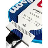 Wilson Fierce Max Pickleball Racket: Forgiveness and Power, Beginner to Intermediate Level