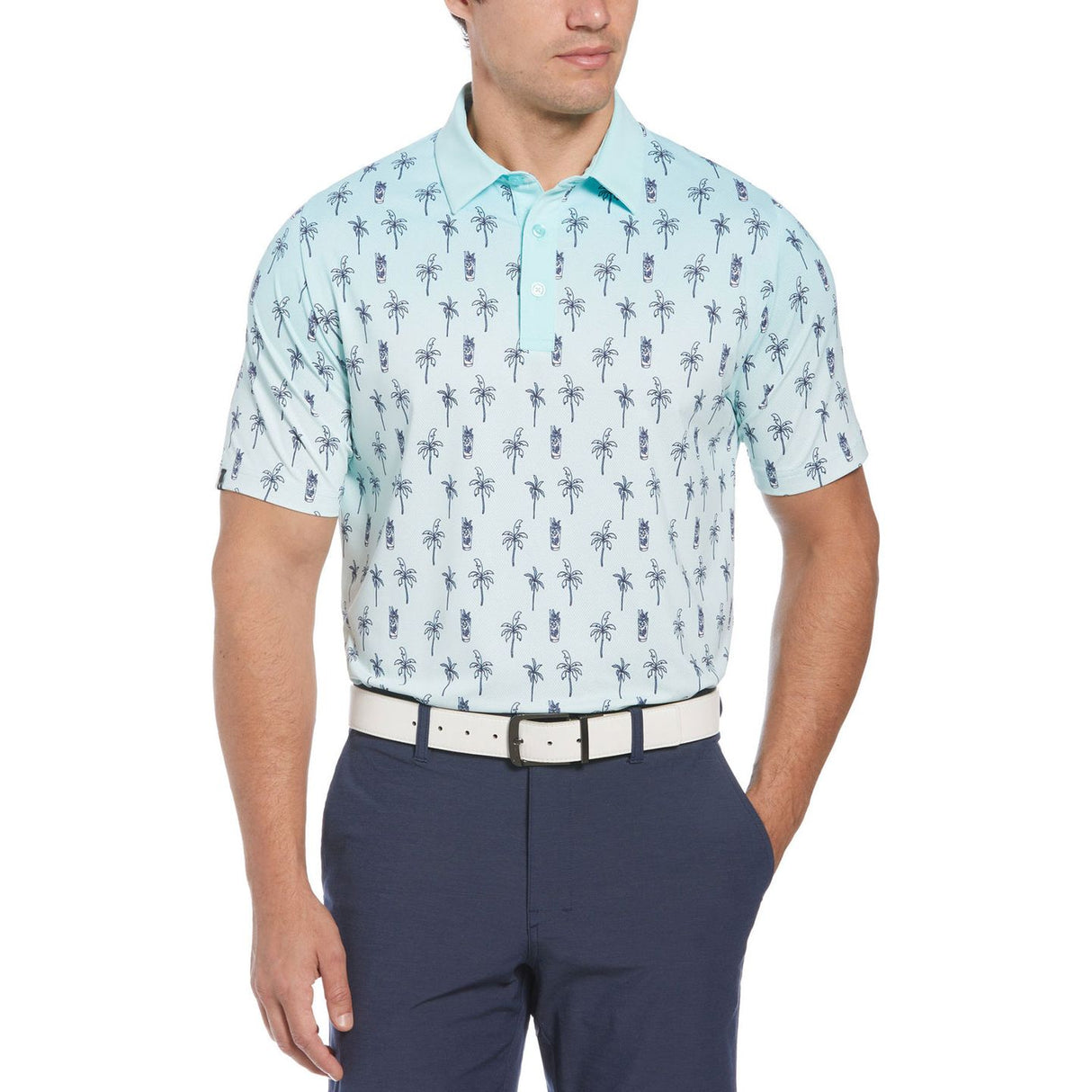 Callaway Polo Mojito Ombre Print Swing Tech Lightweight Comfort Elite