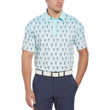 Callaway Polo Mojito Ombre Print Swing Tech Lightweight Comfort Elite
