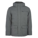 Alizée Manteau Nickel Homme Capuche Isolée Détachable Pour Performance Hivernale