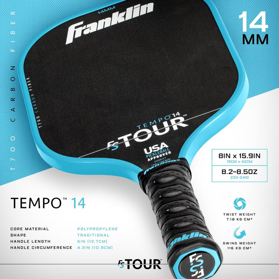 FRANKLIN FS TOUR TEMPO PICKLEBALL RACKET