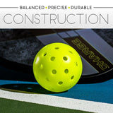 Franklin X-40 Outdoor Pickleball Ball, X-40 Yield, For Outdoor Use