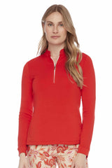 SWING CONTROL LONG SLEEVE POLO SHIRT