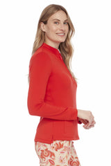 SWING CONTROL LONG SLEEVE POLO SHIRT