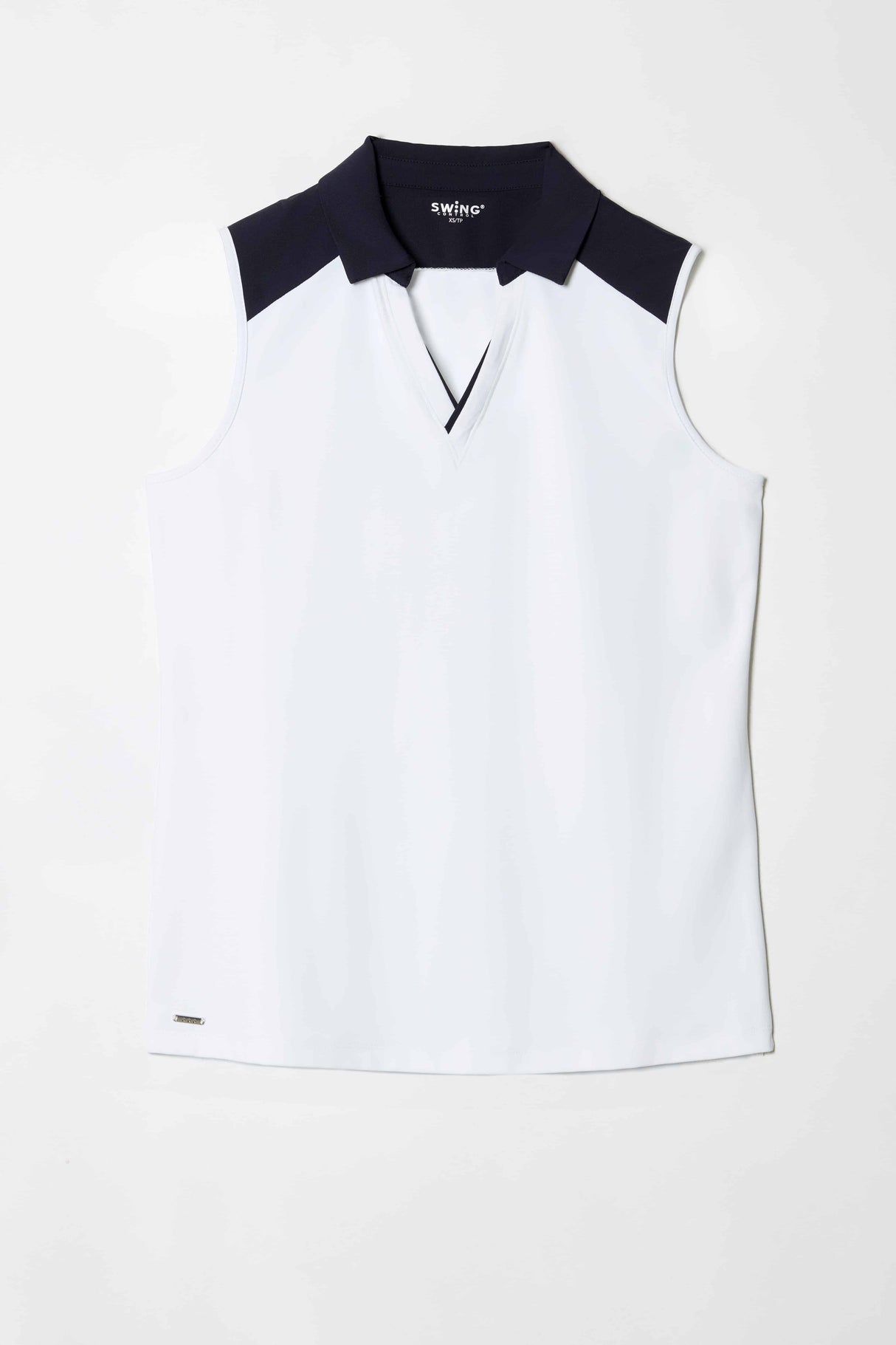 POLO SANS MANCHES SWING CONTROL AVEC CONTRAST