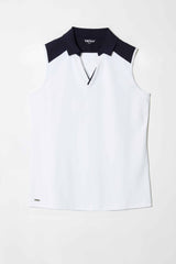 POLO SANS MANCHES SWING CONTROL AVEC CONTRAST