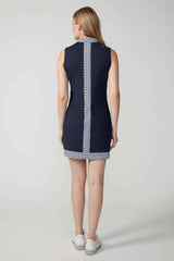 ROBE SWING CONTROL SANS MANCHES NECK DRESS