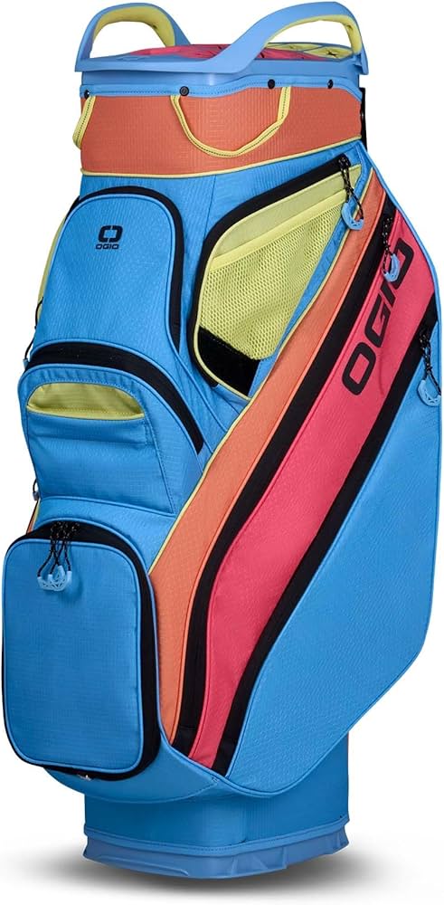 Ogio Woodé Cart 25 Golf Bag with Woodé Top, 15 Ways and 11 Pockets