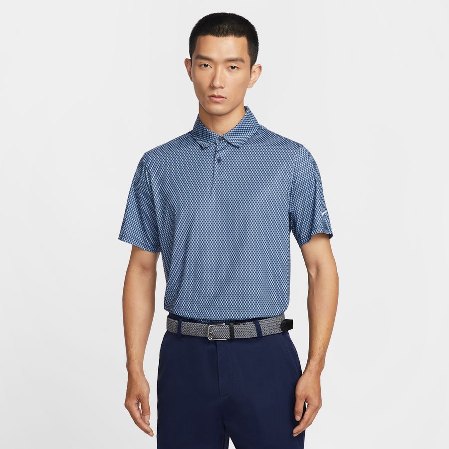 NIKE DRI-FIT VELOCITY MICRO PRINT MEN'S POLO