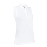 Callaway Women's Sleeveless Tournament Polo Shirt Elegant Golf Tank Top