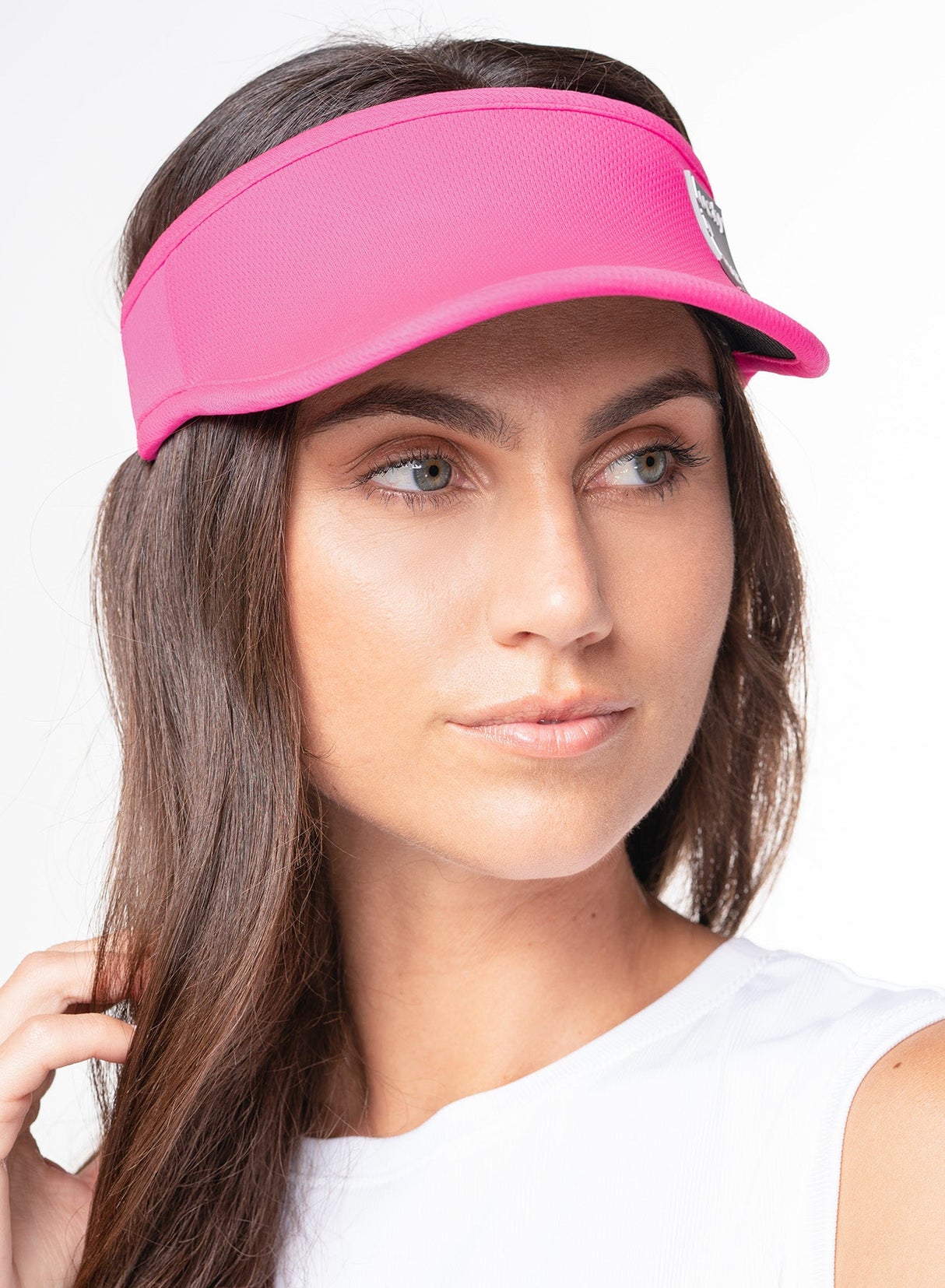 VISIERE LUCKY IN LOVE LOGO STRETCH VISOR