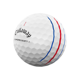 Callaway Chrome Soft 24 White Ball Triple Track For Control
