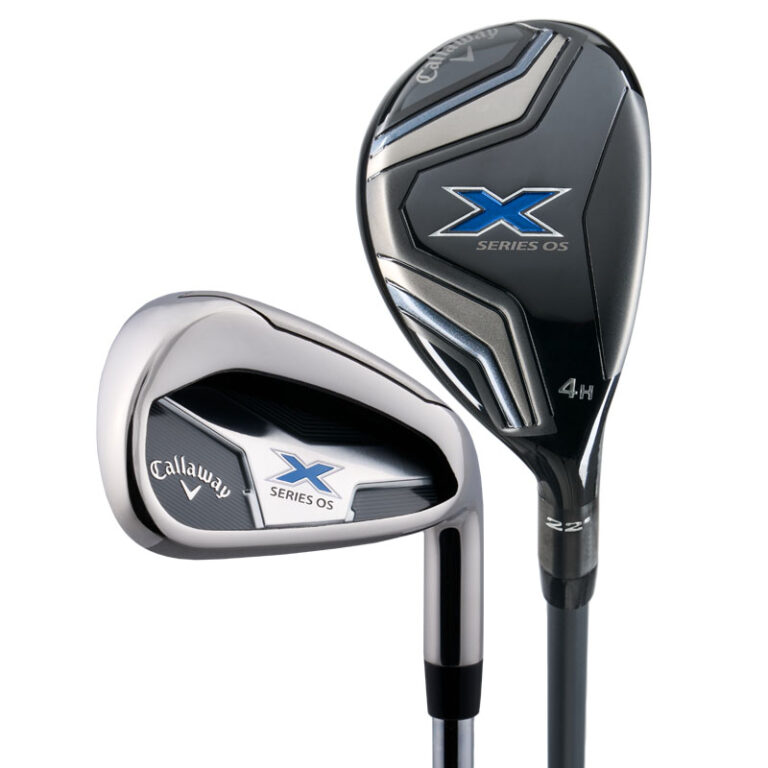 Callaway XR Steel Combo Set 4H5H 6 PW A 8 Piece Hybrid Graphite and Steel Irons