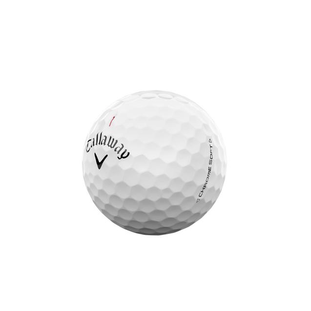Callaway Ball Chrome Soft 24 White Ultra Fast Core Control