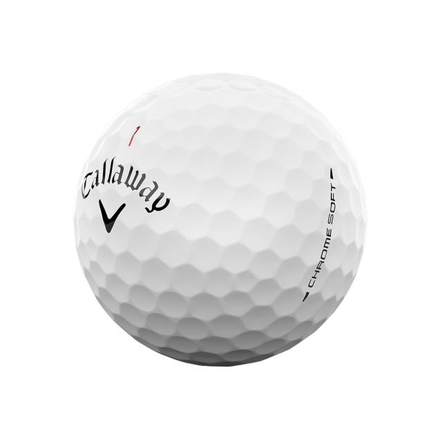 Callaway Ball Chrome Soft 24 White Ultra Fast Core Control