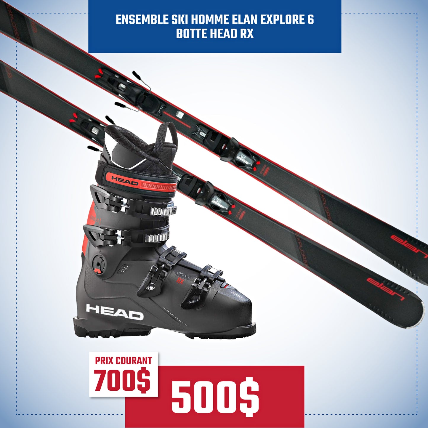 ATOMIC PRO C3 COMPLETE CROSS-COUNTRY SKI SET