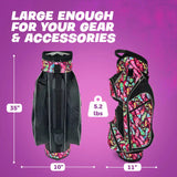 Taboo Fashions Durable and Organized Golf Trolley Bag for Clubs