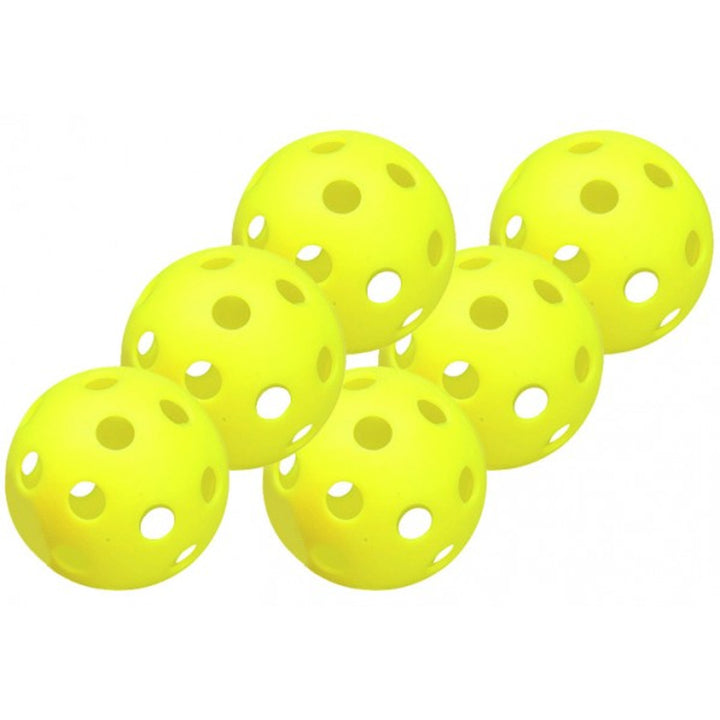 Easton 9-inch Neon Plastic Baseball Balls, Pack of 6, for Training