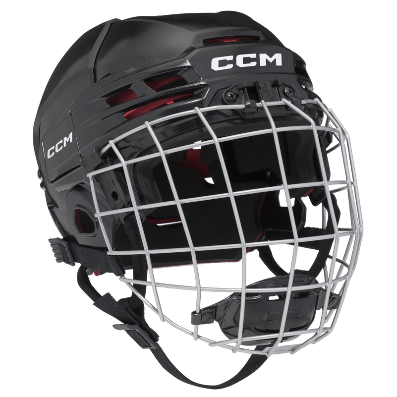 Combo Casque Track 70 OSFA Doublure Double Densité Et Coque Moderne