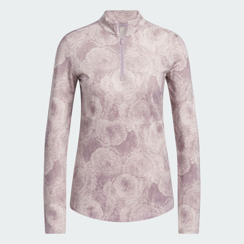 Adidas Ultimate365 Women's High Neck Zip Printed Comfort