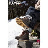 NexGrip Ice Jess Women's Winter Hiking Boot, Size 12, Retractable Crampons, 200g Thinsulate Waterproof Membrane