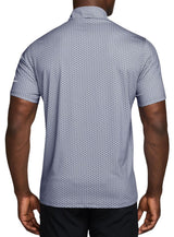 NIKE DRI-FIT VELOCITY MICRO PRINT MEN'S POLO