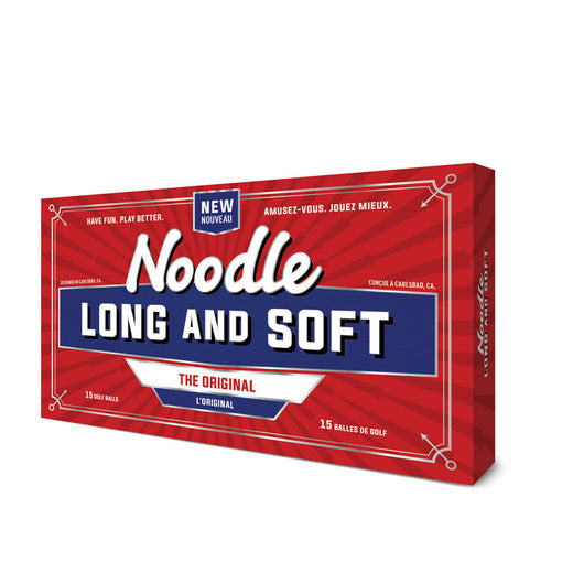 TaylorMade Noodle Long and Soft Ball Set of 15 Precise Distance and Feel