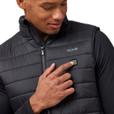 KOMBI Men's Warm It Up Heated Jacket with Warm Up Technology and USB Battery