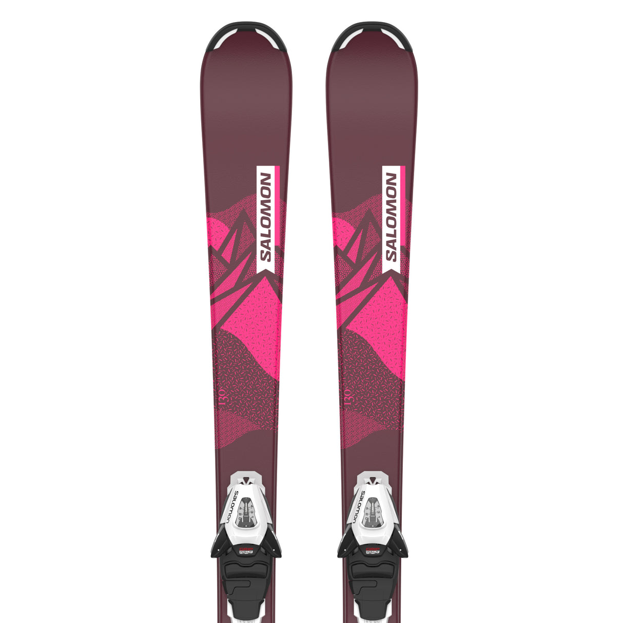 Salomon QST JR Girl Ski With C5 Bindings Lightweight And Maneuverable