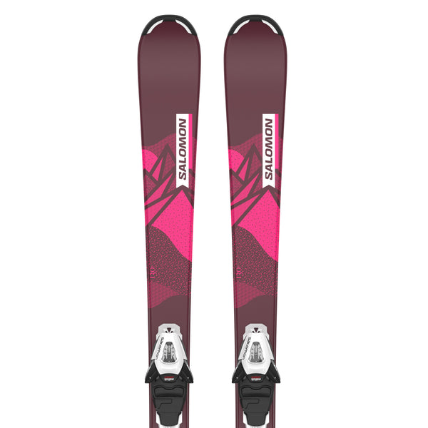 Salomon QST JR Girl Ski With C5 Bindings Lightweight And Maneuverable – Liquida Sport