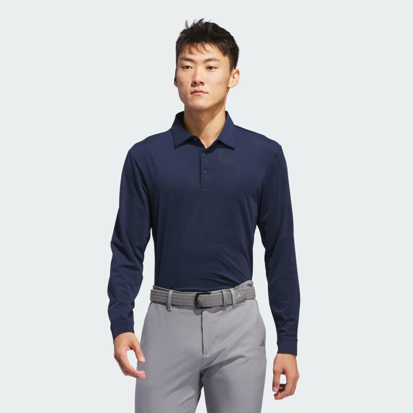 ADIDAS CORE LONG SLEEVE POLO SHIRT