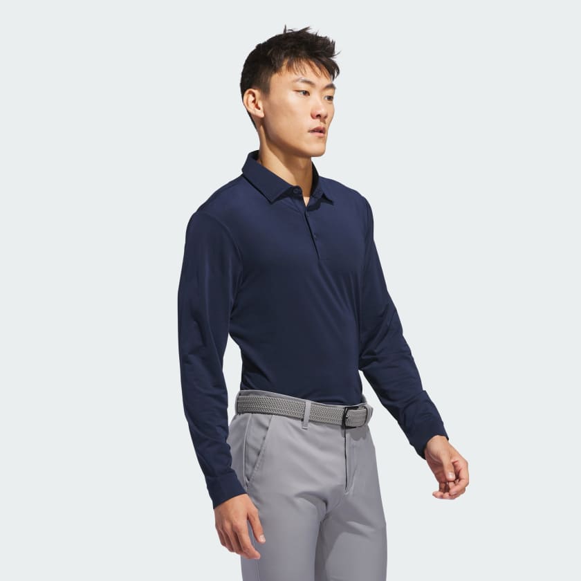 ADIDAS CORE LONG SLEEVE POLO SHIRT