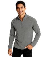 Clique Dash Recycled Mens Quarter Zip Sweatshirt HOMME