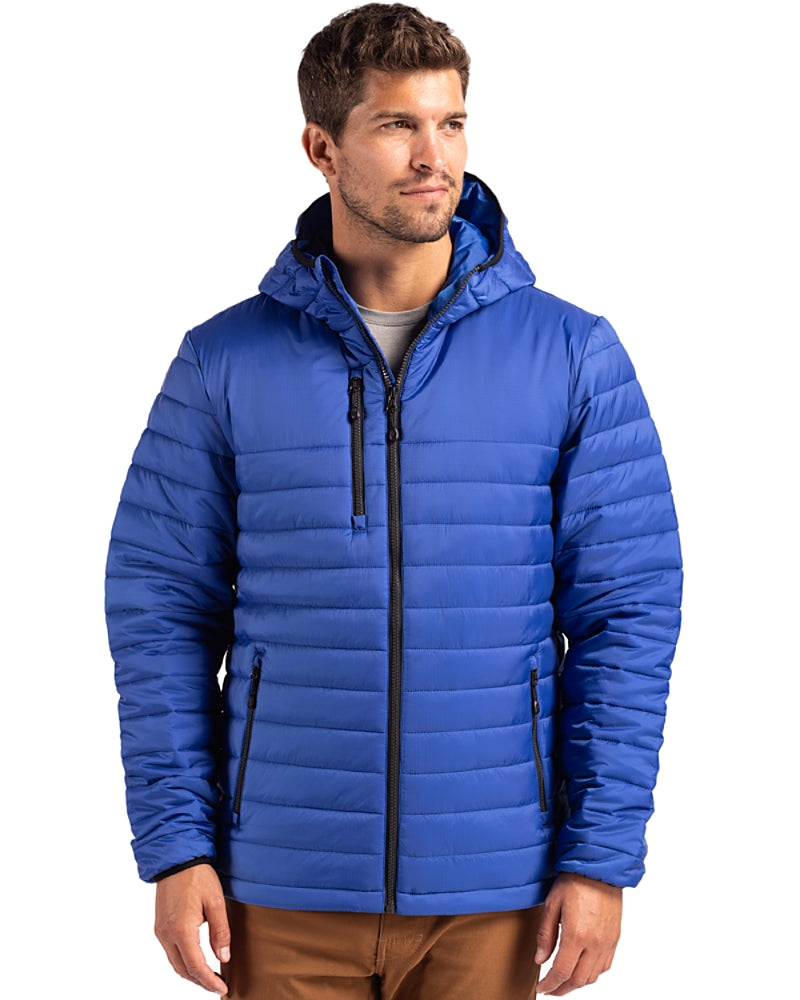 Clique Valhalla Recycled Insulated Puffer Mens Full Zip Jacket