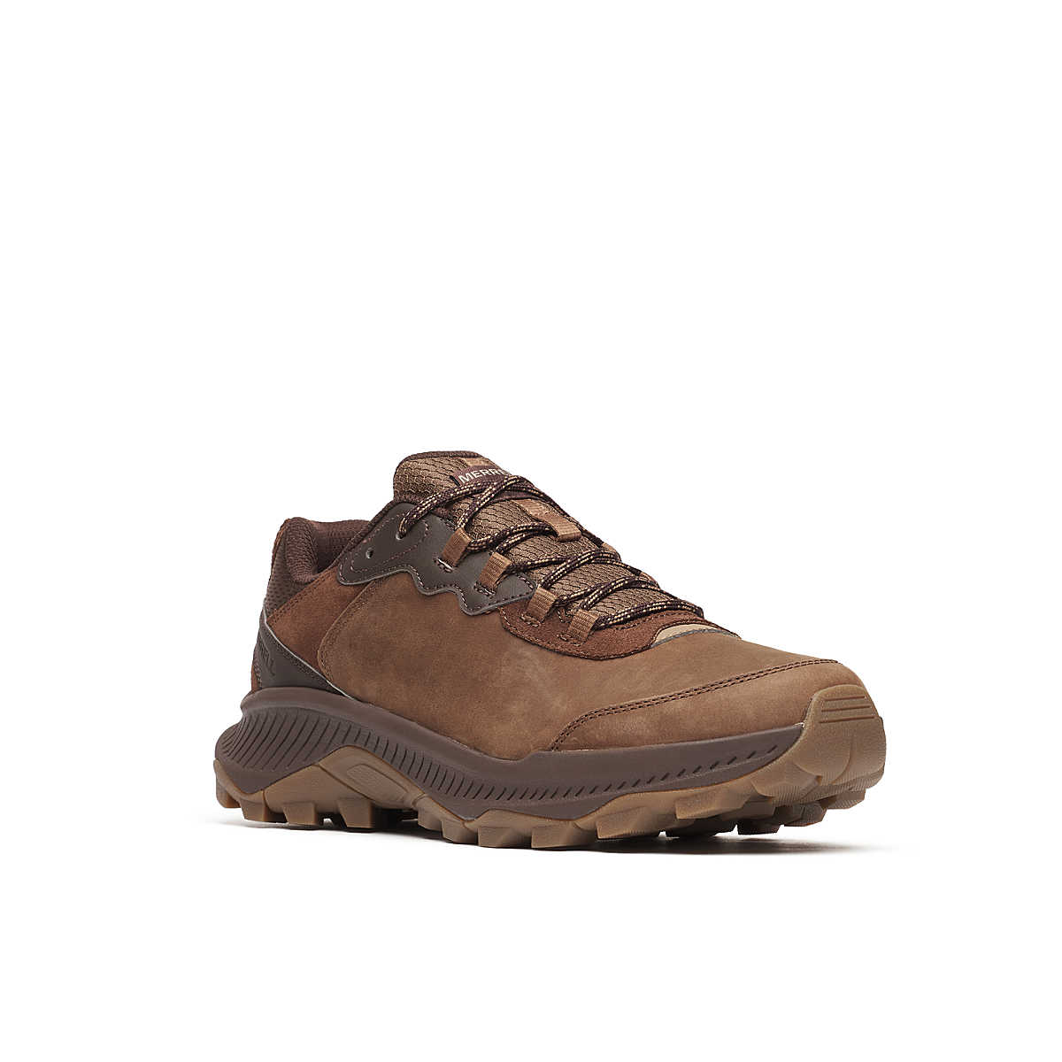 Merrell Speed ​​Strike 2 LTR Men's Running Shoes, Full Grain Leather and Suede, Breathable Lining, Recycled Strap