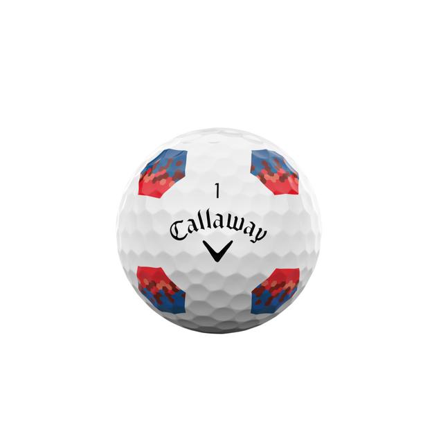 CALLAWAY CHROME SOFT 24 WHITE TRUTRACK BALL 