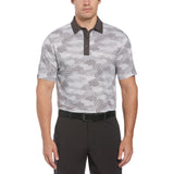 Callaway Polo Cluster Print Swing Tech Optimized Comfort and Movement