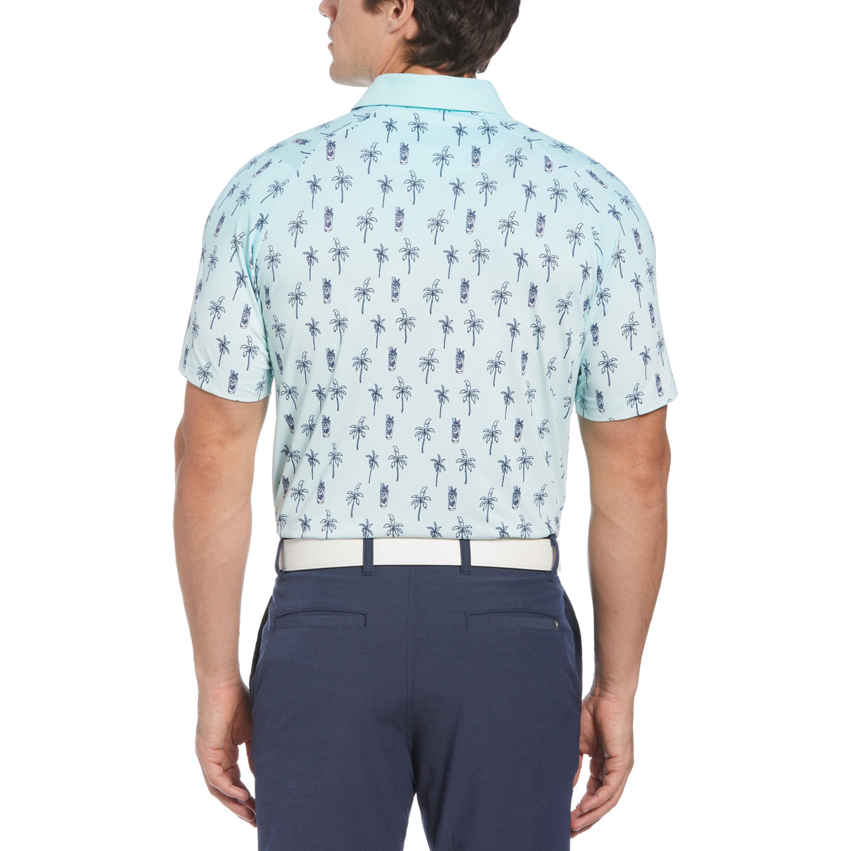 Callaway Polo Mojito Ombre Print Swing Tech Lightweight Comfort Elite