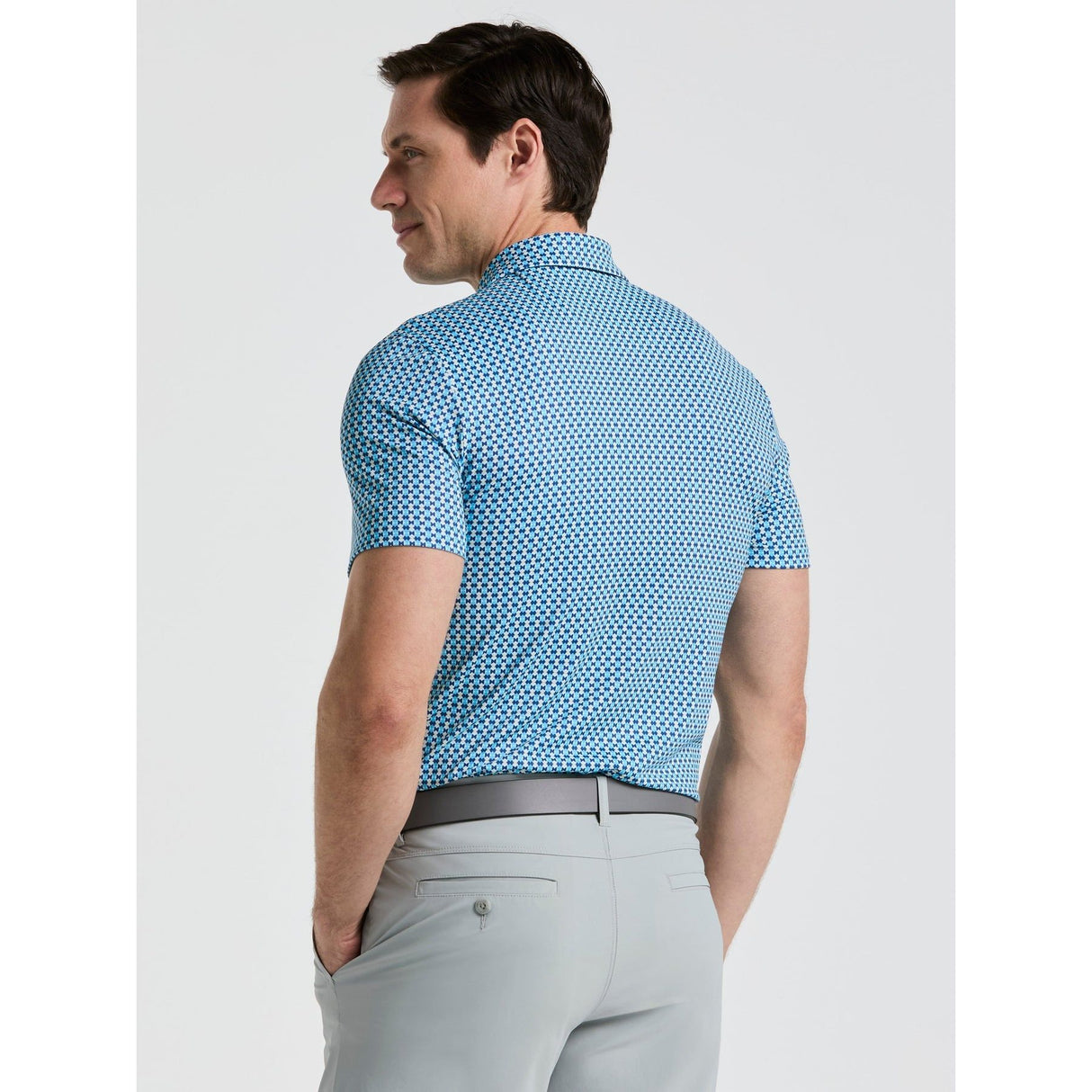 Original Penguin Polo Pete Nœud Papillon Micro Print Pour Homme Élégance