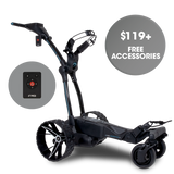 MGI Navigator AI GPS Plus Electric Trolley and Control Joystick