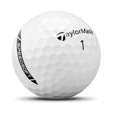 TaylorMade SpeedSoft TM24 Balle de Golf Blanc PWRCORE Toucher Doux