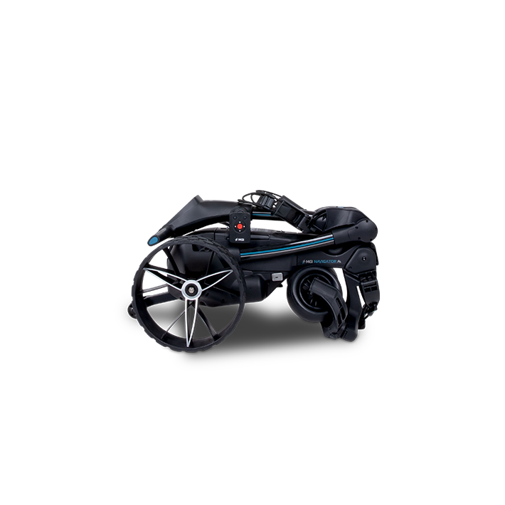 MGI Navigator AI GPS Plus Electric Trolley and Control Joystick