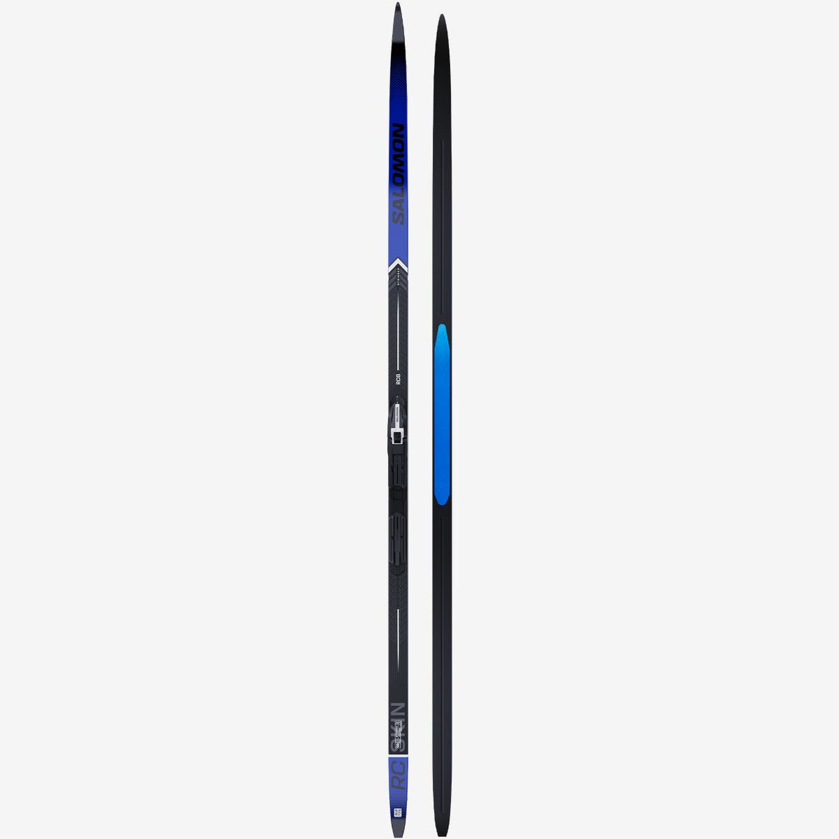 Salomon RC8 Skin Cross-Country Skis and Shift Bindings