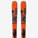SKI SALOMON TWIN TIPS QST SPARK MEDIUM JR AND L6 BINDINGS