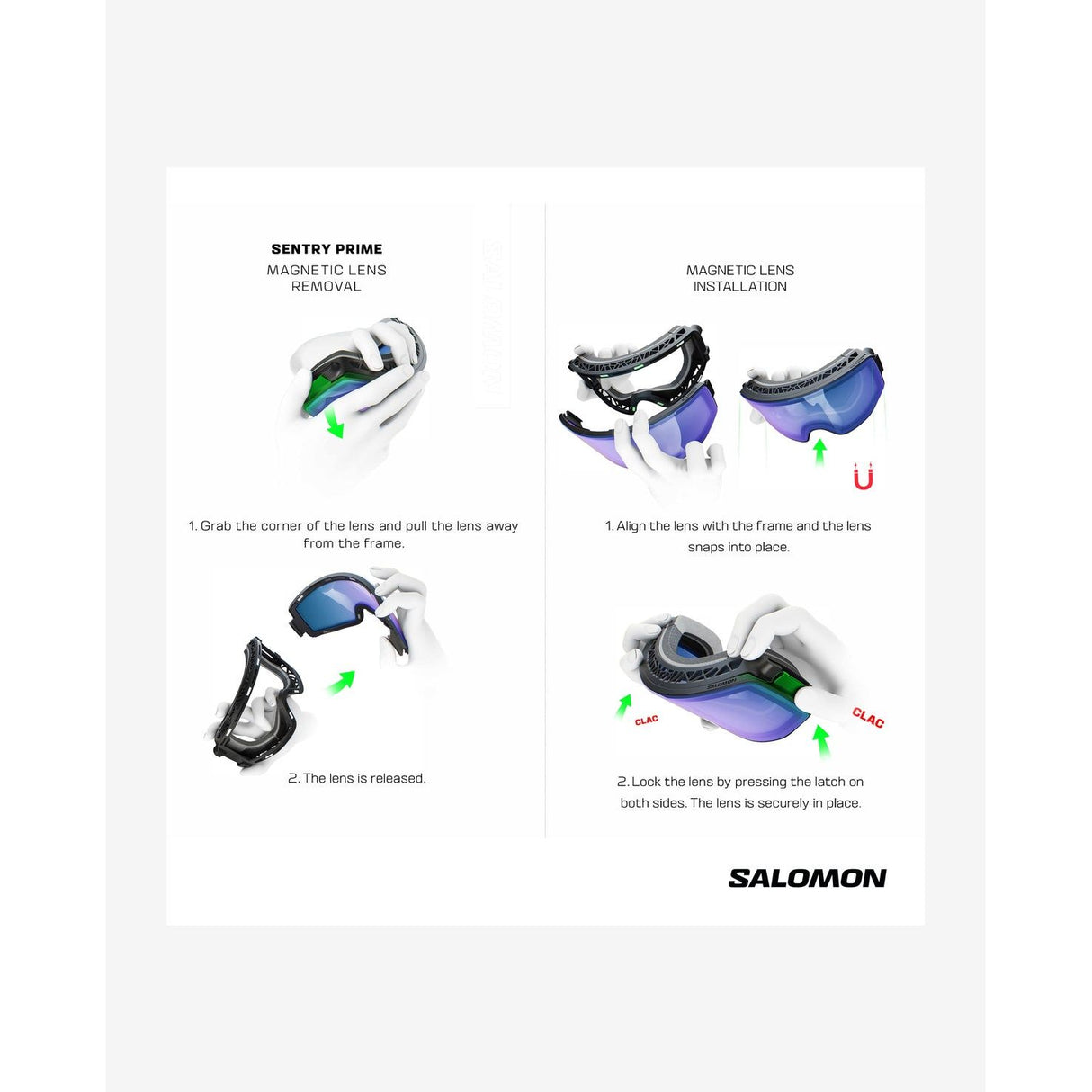 LUNETTE SALOMON SENTRY PRIME SIGMA