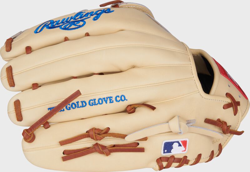 GANT RAWLINGS HEART OF THE HIDE 12.75'' OUTFIELD TAN/RED