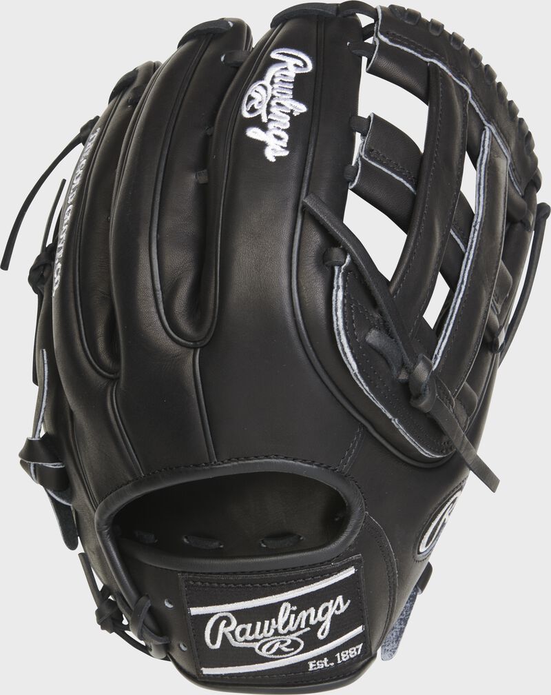 GANT RAWLINGS HEART OF THE HIDE 12.75'' OUTFIELD BLACK/PINK