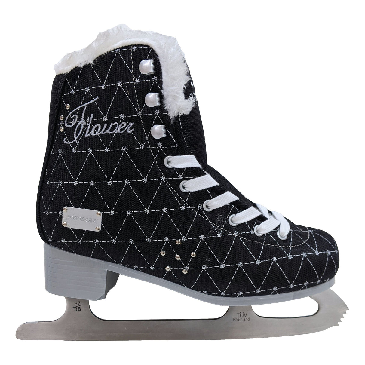 Softmax Ice Skate Flower Woman Fancy Blade For Performance