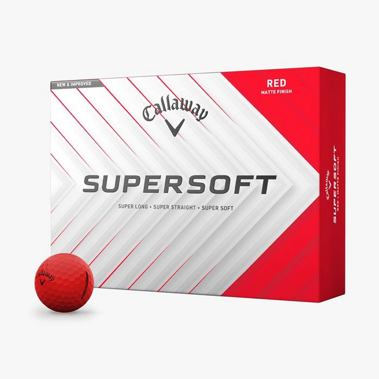 Callaway Supersoft 25 Balle de Golf Core Softfast Hyperélastique